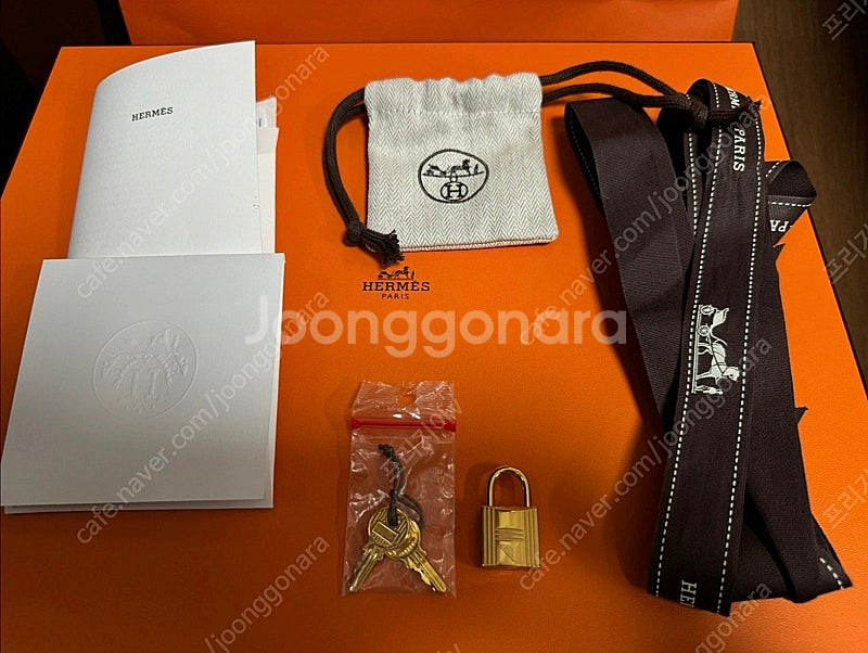 에르메스 피코탄 22 누아색상 B각인 새제품급--3