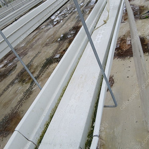 홈통커터 재배상자받침대(식물 ,야채)길이4m정도