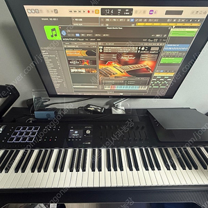 아투리아 키랩 88 MK3 블랙 해머액션 미디 키보드 컨트롤러 판매합니다