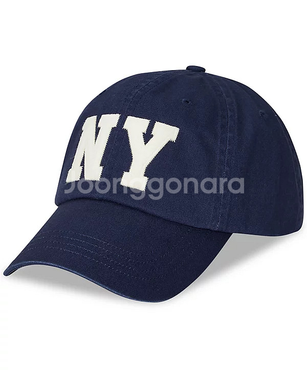 폴로 NY 패치 트윌 볼캡 / 모자--0
