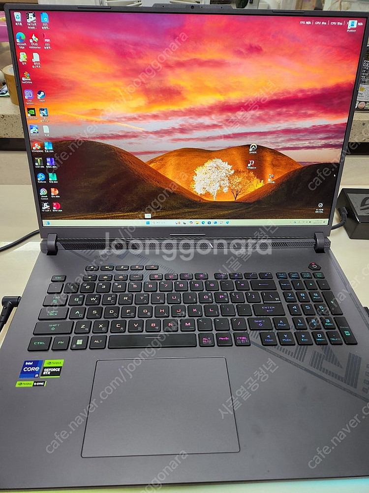 ASUS G18 4080 18인치 노트북--2
