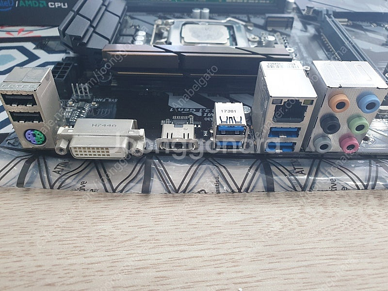 i5 8600K 삼성16G 기가바이트 Z370 보드셋--3