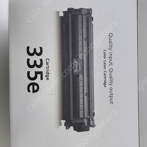 캐논 335e 정품토너 검정,노랑,빨강.파랑 LBP841C