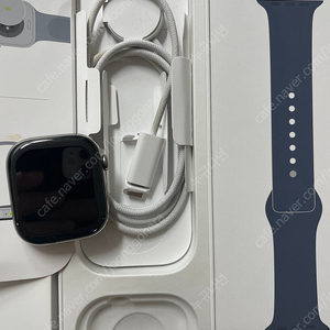 애플워치10티타늄 46mm 내추럴 애플케어+27.3