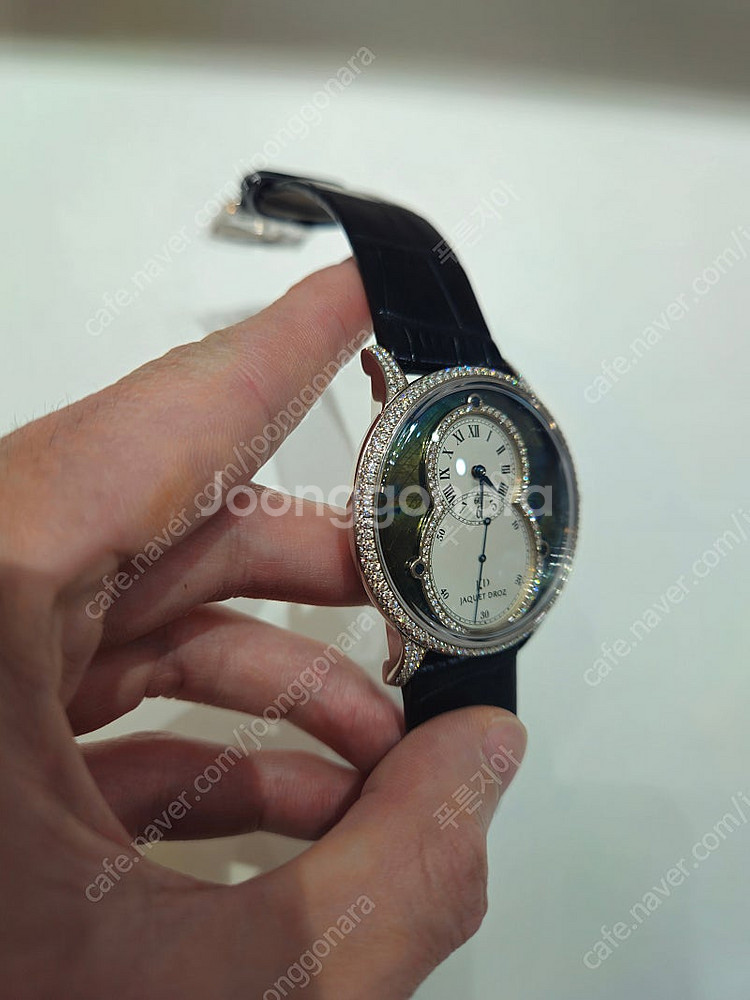 자케드로 그랑 스콩드 화이트 골드 39mm 한정판 시계--2
