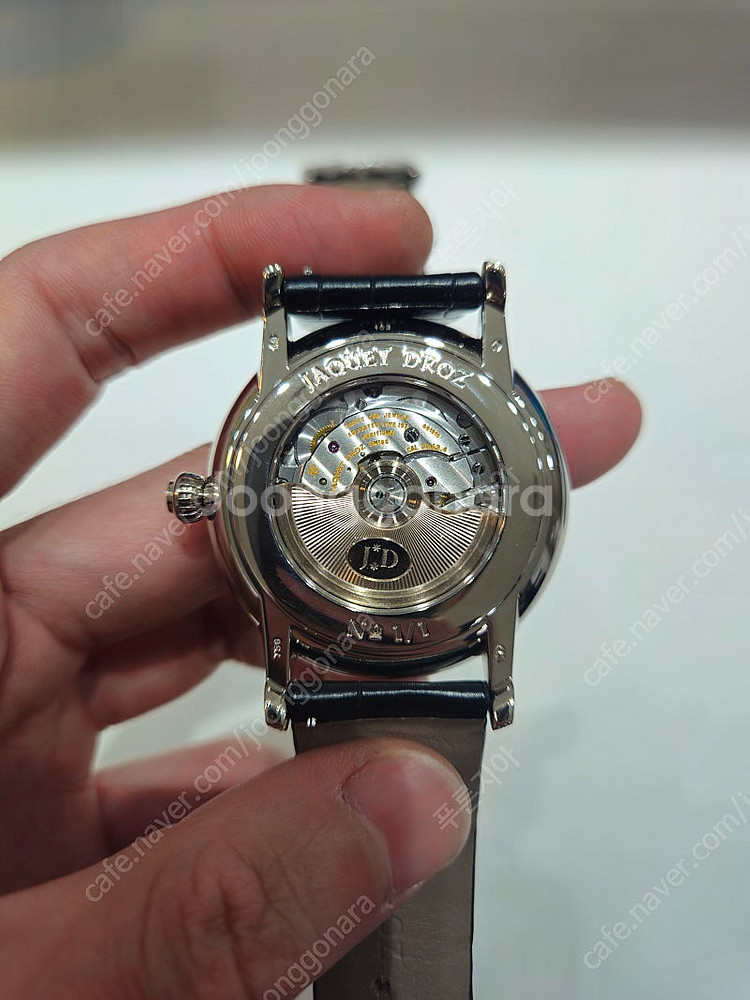 자케드로 그랑 스콩드 화이트 골드 39mm 한정판 시계--3