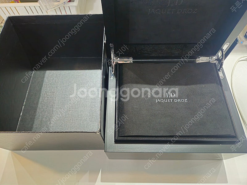 자케드로 그랑 스콩드 화이트 골드 39mm 한정판 시계--5