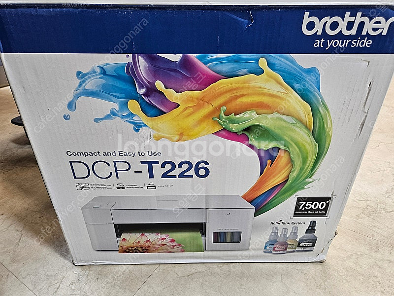 브라더 DCP-T226 프린터 복합기 (미사용 새제품)--3