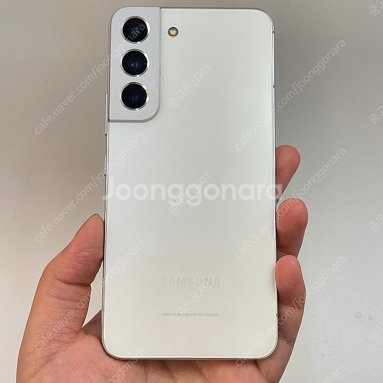 24668(울산중고폰) 갤럭시S22 화이트 256GB ...--0