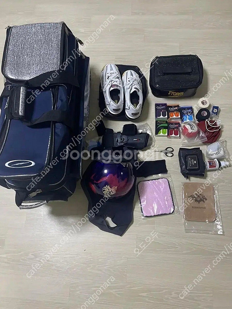 미사용 볼링세트 /볼링공,볼링화,볼링가방 등--0