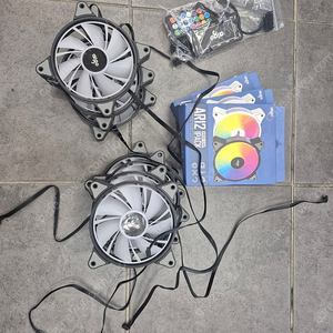 120mm argb 시스템 팬 10개 팔아요