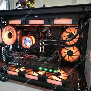 9800X3D, 5070TI, 4TB SSD 커세어 2500X 미니타워 빌드 데스크탑 판매