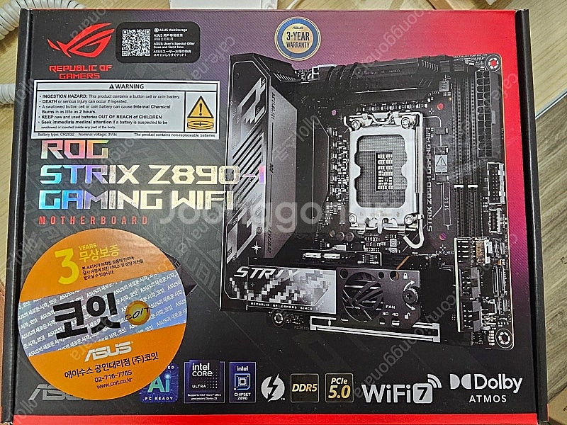 ASUS ROG STRIX Z890-I GAMING W...--0