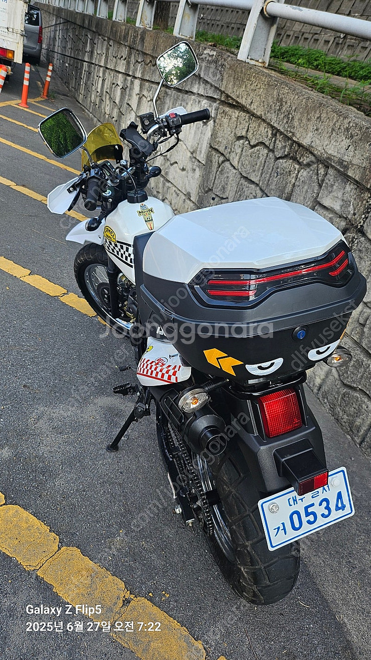 kr 트로이125 rt125d 화물비 절반 지원--2
