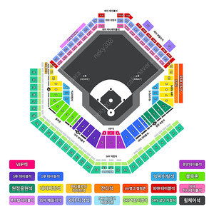 7월18일(금), 19일(토), 20일(일) 대구 삼성라이온즈 vs 키움히어로즈 1루, 3루, 테이블석, 내야지정석, SKY상단석