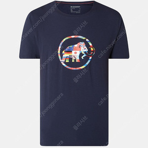 마무트(Mammut) 오가닉 면 "Nations" 반팔티 팝니다.