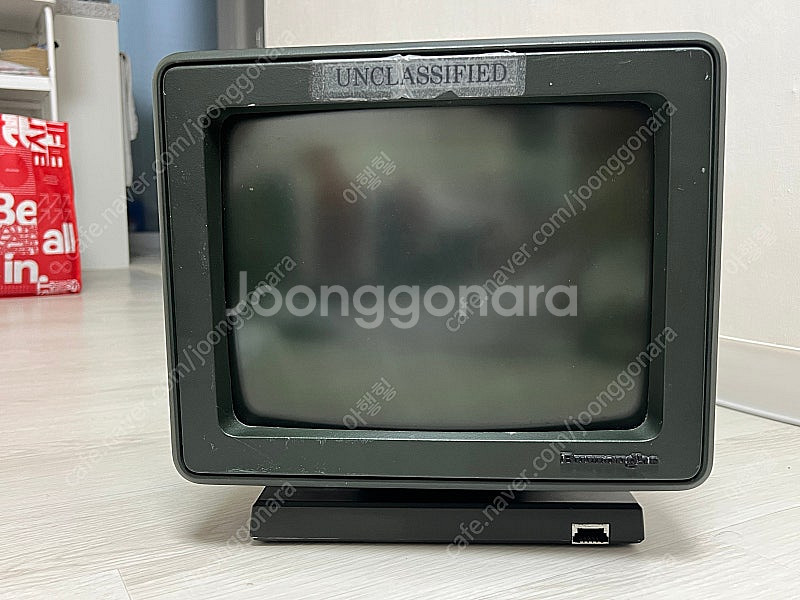 [미군 군용 레트로 CRT 모니터 + 키보드 세트 판매...--0