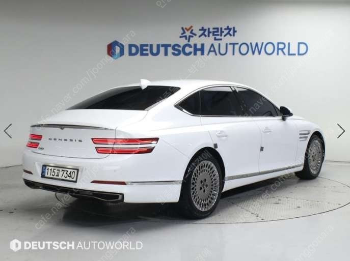 중고차 제네시스 더 올뉴G80 디젤 2.2 2WD 기본형 부부중고차 중고차할부 ★ 여유자금 ★ 수원 ★ 이미지