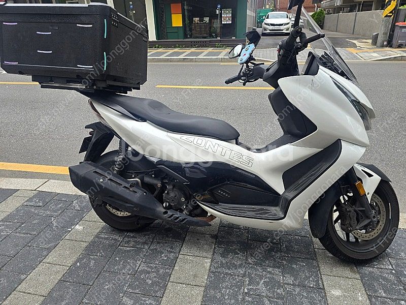 25년식 존테스 350d 화이트 팝니다--1