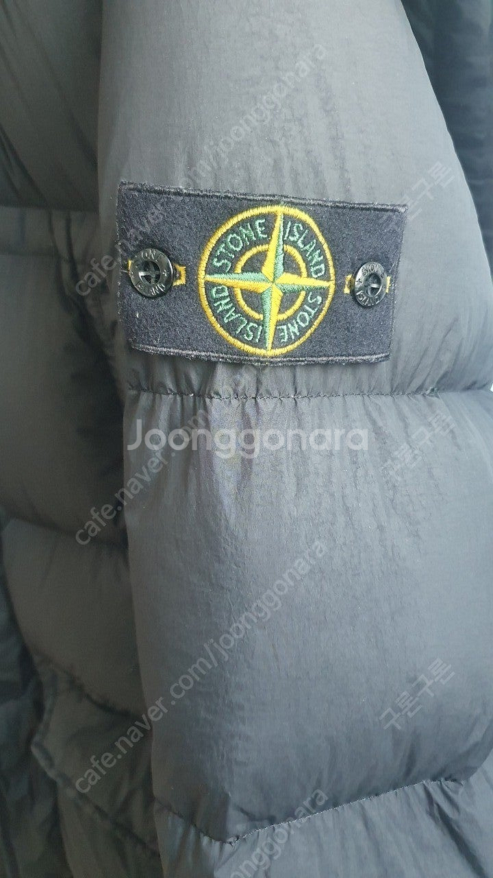 매장판)스톤아일랜드 20FW 크링클랩스 롱패딩(블랙,L...--2
