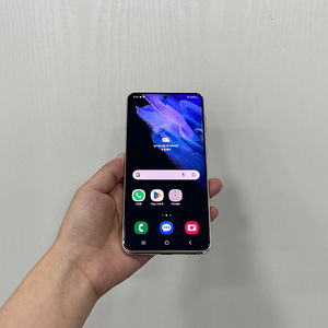96927 갤럭시S21 화이트 256GB 부산 중고폰 팝니다 10만원