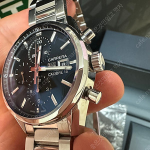 태그호이어 크로노그래프41mm 신형 21년스태핑