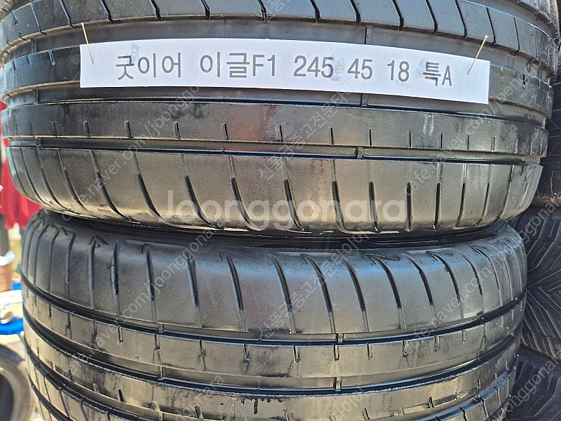245 45 18 굿이어 이글F1 장착무료 특A급--1