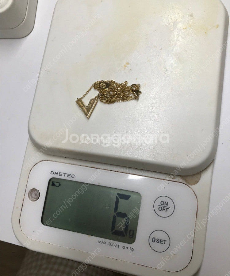 18k V 목걸이 (1.6돈) 일시할인 ( 바로입금)--4