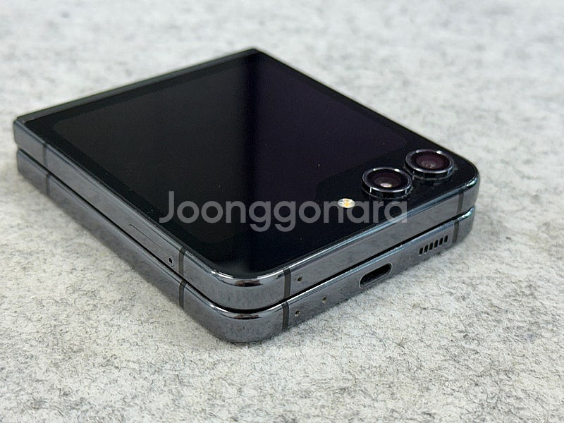 갤럭시Z플립5 블랙 256G 미파손 깨끗한 무잔상 정상...--4