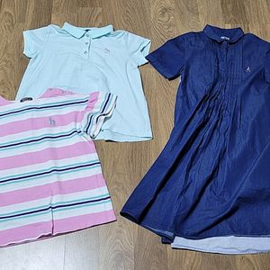 (여아145사이즈)빈폴키즈 원피스 +헤지스 반팔티 ㅡ3벌