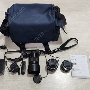 소니 a5100(1896컷)(번들렌즈16-50), 여친렌즈(50F18), 카페렌즈(35F18), 무선셔터, 출사가방(헤링본)