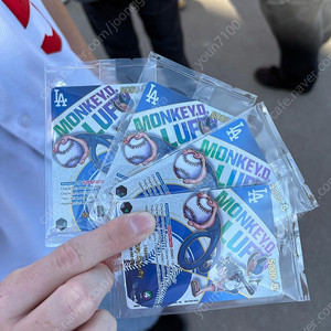 다저스 원피스 콜라보 한정판 프로모 카드