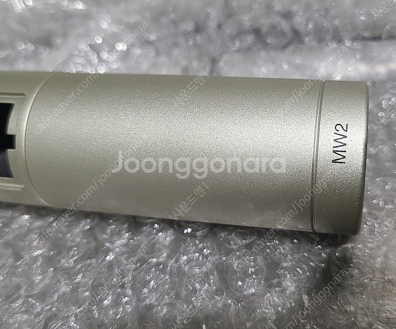 (SHURE)MW2 슈어 바디커버 밧데리커버 샴페인 신...--1