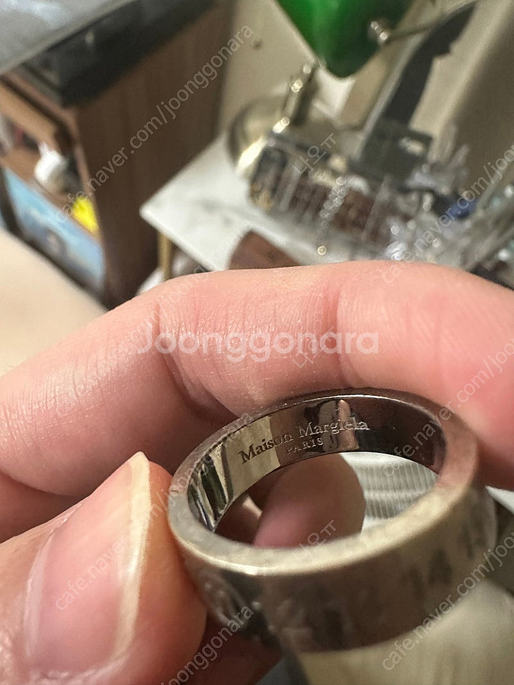 마르지엘라 넘버링 반지 S사이즈 판매합니다.--1