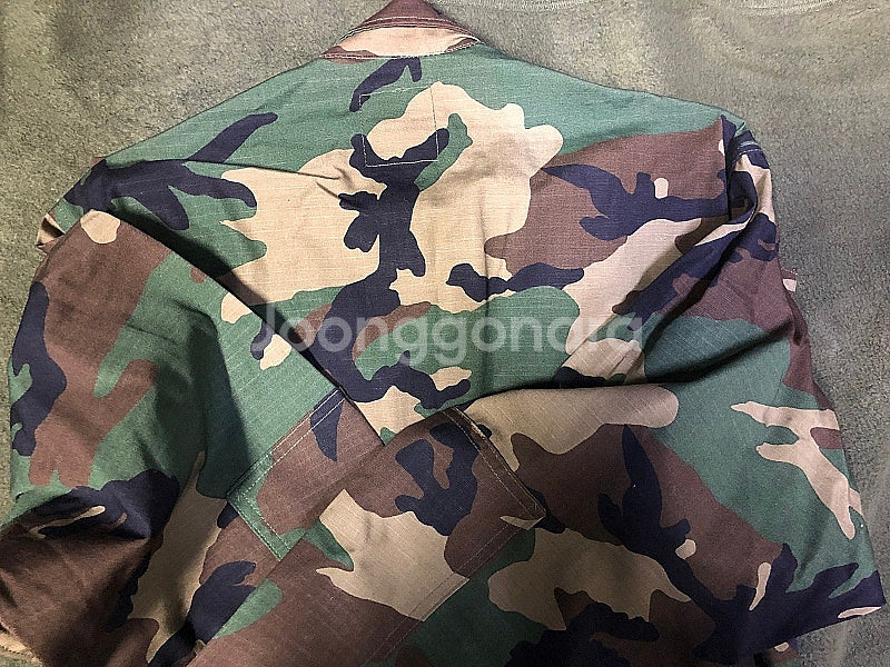 새제품 미군 밀리터리 카모우드랜드 bdu 립스탑 , 공...--1