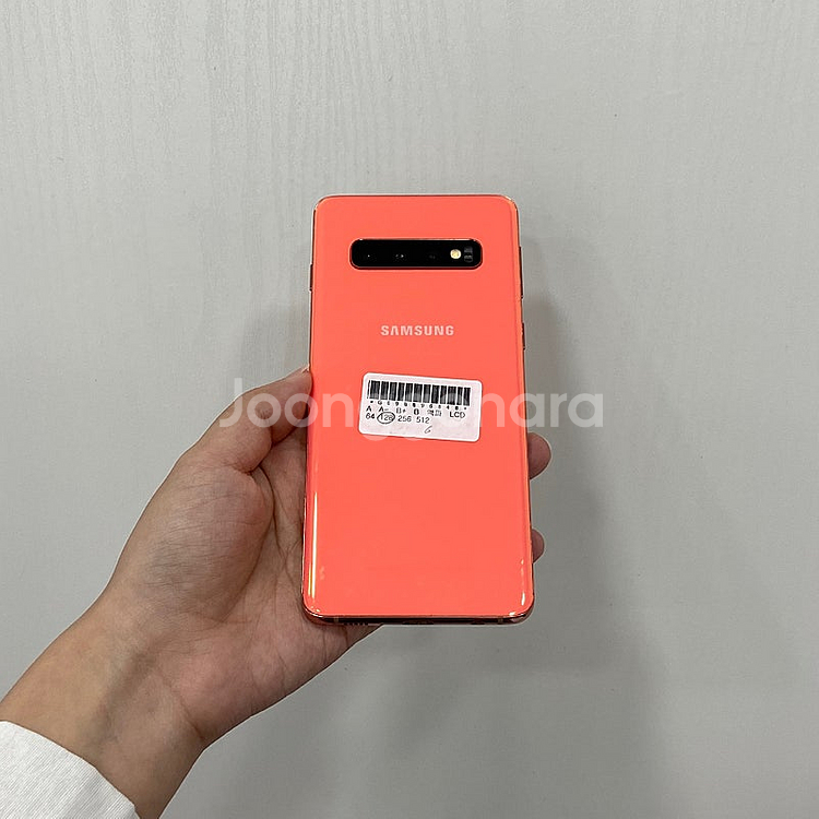96848 갤럭시S10 핑크 128GB 부산 중고폰 팝...--3