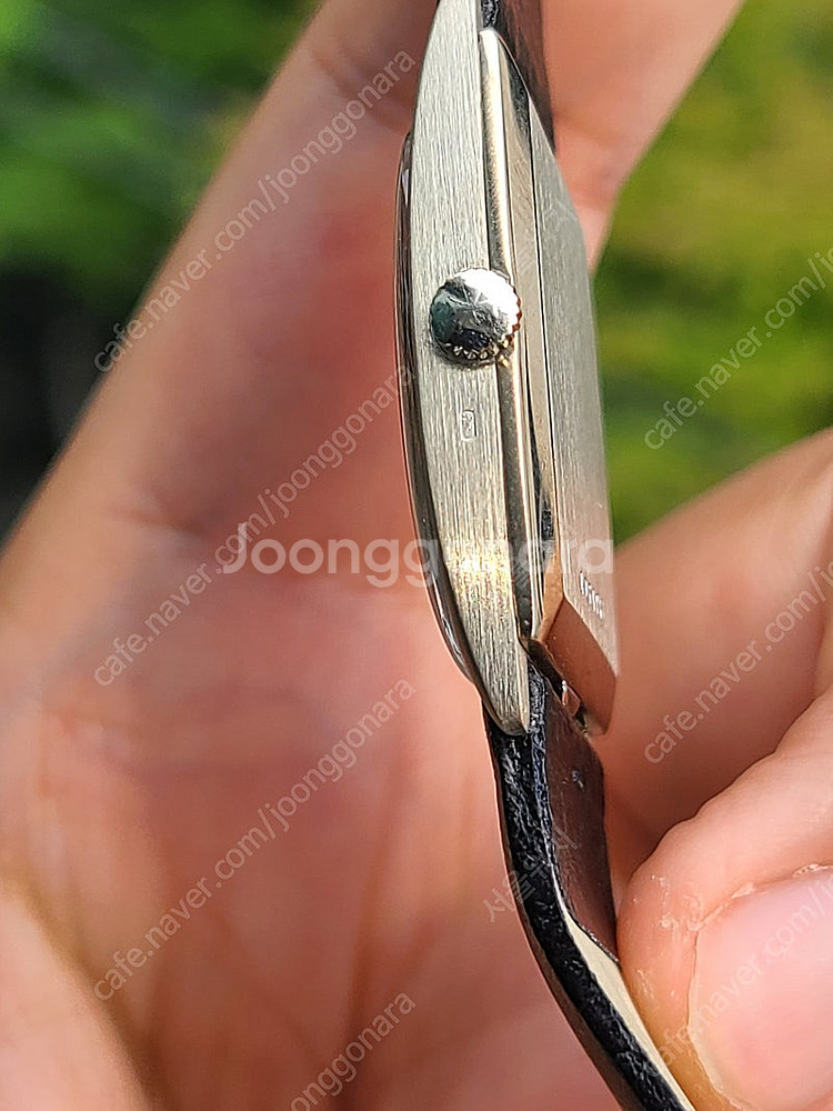 [정품] 바쉐론콘스탄틴 클래식 탱크 블루 18K 화이트...--7