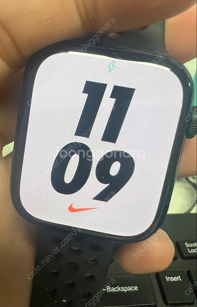 애플워치7 나이키 45mm GPS 알루미늄 ( 충전기 ...--2