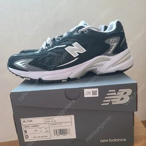 뉴발란스 ML725R 블랙 270 실착5회미만