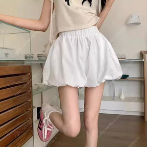 텍달린 새상품) 벌룬 호박 펌킨 반바지 치마바지 바스락 소재