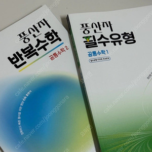 풍산자 반복수학 공통수학2, 필수유형 공통수학1