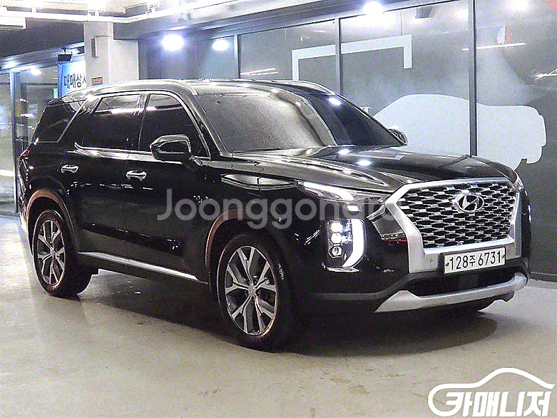 팰리세이드 디젤 2.2 2WD 2021 년 중고차/전액...--0
