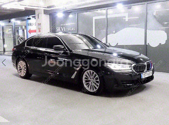 bmw5시리즈중고 완전무사고 브라운시트 블랙바디 고급진...--3
