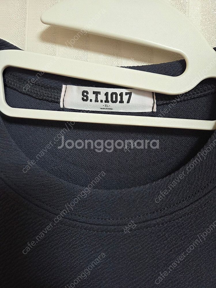 링클프리 무지반팔 차콜 그린 XL 새상품--2
