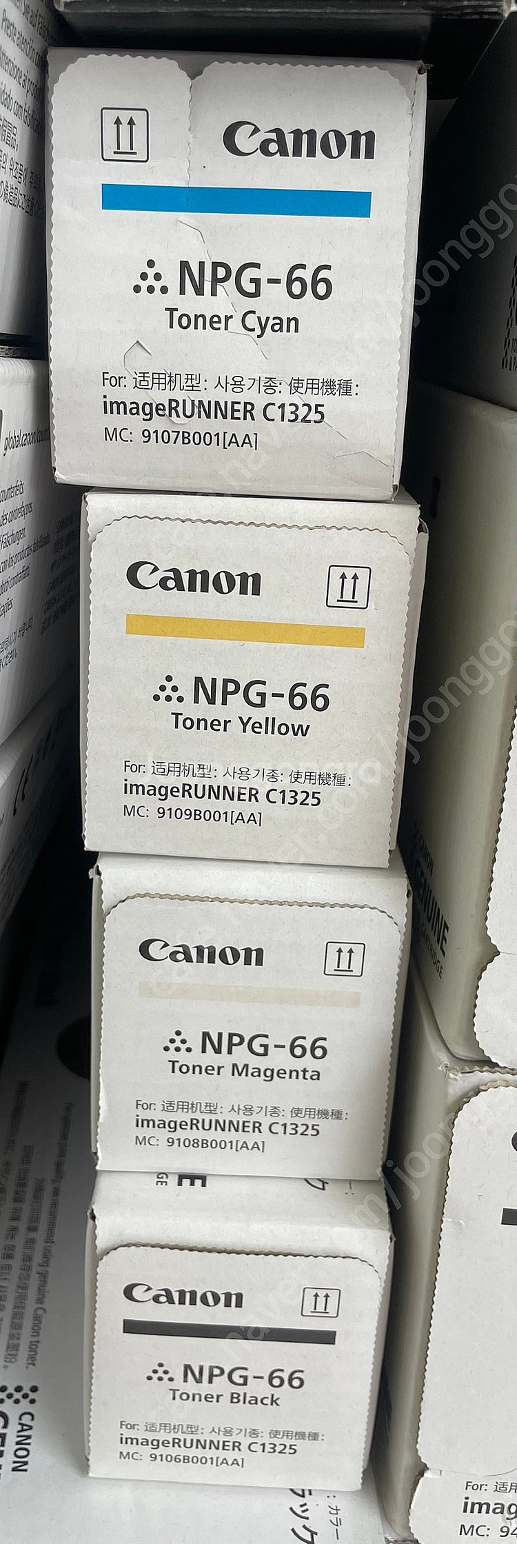 복사기토너 NPG66 1SET--0