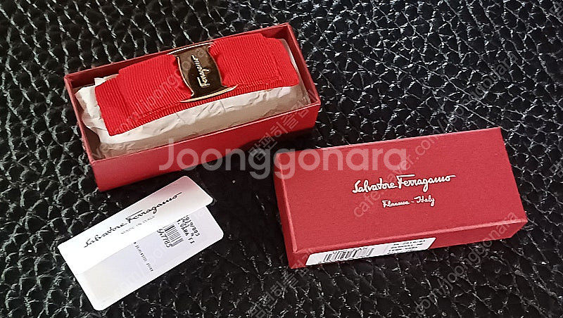 정품 페라가모 자동핀 대--5