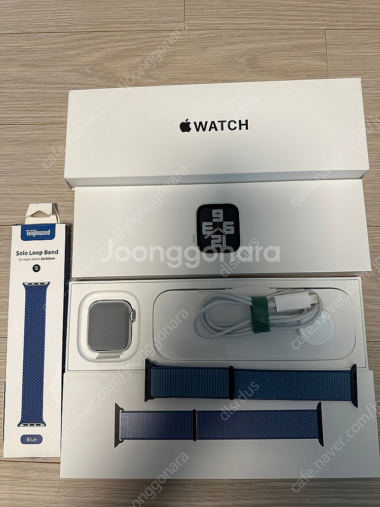 애플워치 SE 2세대 40mm 실버--0