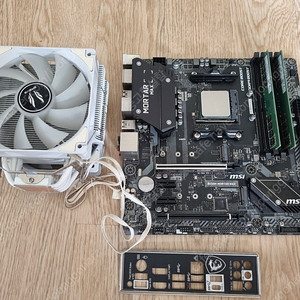 라이젠5 3600 / msi B450m mortar / ddr4 16g / 공랭쿨러 일괄 팝니다