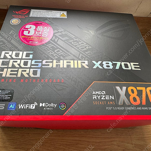 ROG CROSSHHIR X870E HERO GAMING MOTHERBOARD판매