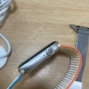 애플워치10세대 46mm 실버 gps 배터리100%